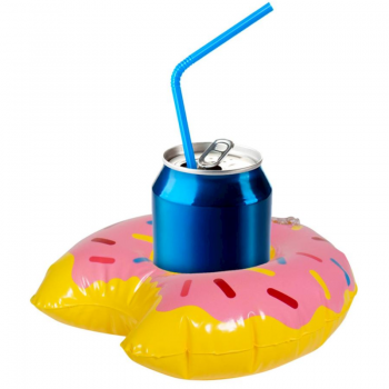 Aufblasbarer Getränkehalter "Donut"